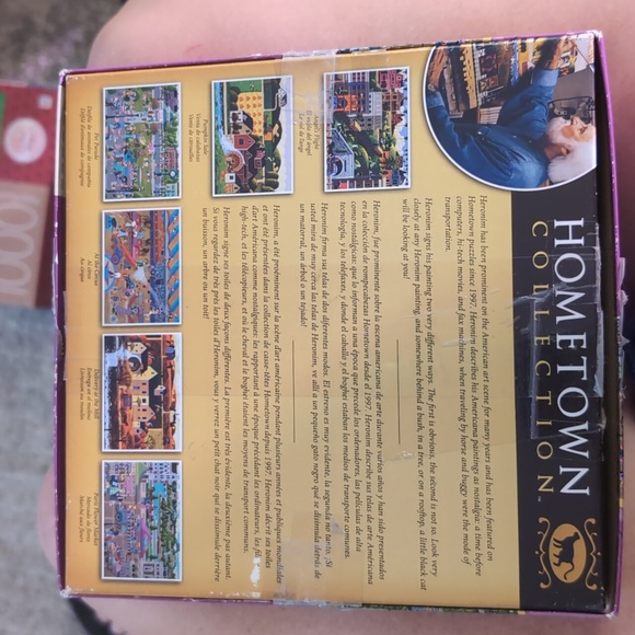 Hometown collection puzzle unsure if missing pieces 1000pieces - Picture 2 of 2